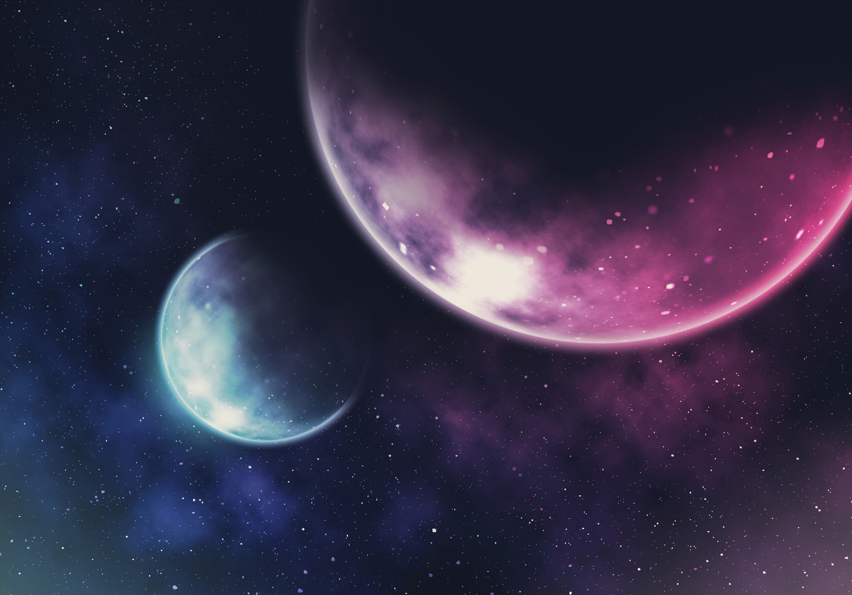 Galaxy background design