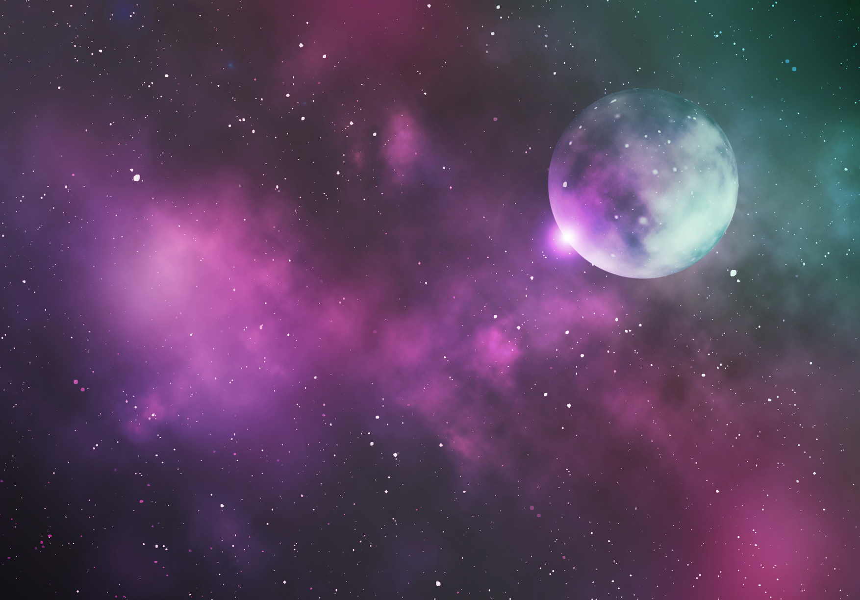 Galaxy background design
